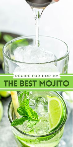 the best mojito recipe for one