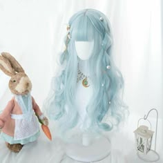 Kawaii Cosplay, Cosplay Wig, Wig Styles, Wigs With Bangs