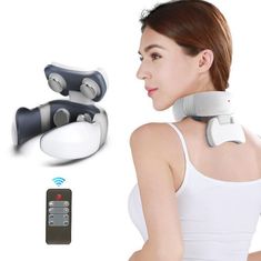 BENEFITS: 【Pleasant Massage Effect】A helpful massage tool to improve blood circulation, soothe tired muscles and relieve aches thoroughly. 【360° Floating Design】Designed ergonomic construction way. The neck massage tool fits the cervical spine seamlessly, providing thorough and efficient massage. 【4D Shape】4 massage heads arranged scientifically, precisely covering multiple segments of cervical spines. C-shape adjustable massage tool enables more personal use. 【Upgraded Technology】Built-in magne Neck And Back Massager, Back Massager, Muscle Fatigue, Home Health Care, Neck Massage