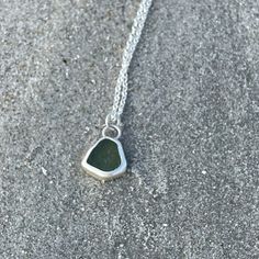 The sea glass used for these handmade simply designed necklace was found on The Big Island of Hawaii. 925 Sterling Silver and Fine Silver were used to create this necklace. A sterling Silver 16" Chain is included Photos are taken outside in sunlight and shaded areas to show the way the light shines differently on the sea glass. Sea Glass Jewelry Necklaces, Sea Beans, Big Island Of Hawaii, Island Of Hawaii, The Big Island, Sea Glass Necklace, Green Sea, Jewelry Show, Sea Glass Jewelry