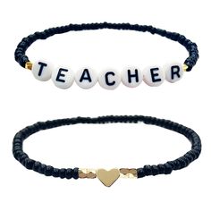 PRICES MAY VARY. Teacher bracelet makes the perfect end of year teacher gifts and thank you gifts for teachers to acknowledge her hard work and dedication for her students. Clay bead bracelet is a perfect teacher Christmas gift or teacher appreciation gift. This bracelet is special for school educator, tutor, kindergarten teacher or preschool. This for woman can be the best option to gift in holidays. Colorful are the perfect addition to your jewelry collection. Add some pop color to any outfit Personalized Adjustable Bracelets For Teacher Appreciation, Personalized Beaded Bracelets For Teacher Appreciation, Personalized Adjustable Bracelet For Teacher Appreciation, End Of Year Teacher Gifts, Teacher Bracelet, Teacher Christmas Gift, Clay Bead Bracelet, Pop Color, Fun Bracelet