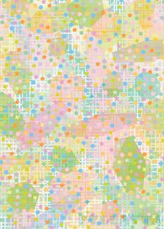 an abstract colorful background with circles and dots in pastel colors stock photo - 1307982