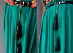 Tassel Belt Tassel Diy, Tassel Belt, Diy Tassel, Tutorial Diy, Leather Tassel, Body Jewellery, Diy Fashion