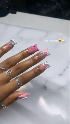 Nails Painted, Nail Trend, French Acrylic Nails