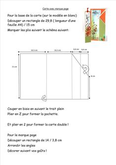 the instructions for how to make an origami box with pictures and instructions on it