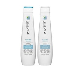 Biolage's Volumebloom is ideal for thin hair. The shampoo gently cleanses, while the conditioner provides natural shine. Inspired by nature's expanding cotton flower, its formula will give back long-lasting boucy volume. This set includes 1 Volumebloom Shampoo 13.5oz 1 Volumebloom Conditioner 13.5oz Biolage Shampoo, Matrix Biolage, Unruly Hair, Hair Cleanse, Cotton Flower, Volumizing Shampoo, Frizz Control, Frizzy Hair, Anti Frizz Products