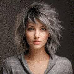 75 Trending Shag Haircut Ideas for 2023 Shag Haircut Gray Hair, Textured Shoulder Length Hair With Bangs, Medium Length Shags For Women, Choppy Shag Hairstyles Short With Bangs, Back View Of Bob Hairstyles Layered Hair, Growing Out A Pixie To A Shag, Heavily Layered Shag Haircut, Shag Hairstyles 2023, 2024 Grey Hair Trends