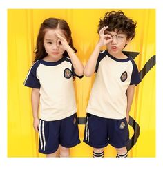 P.e Uniform, Preschool Uniform Ideas For Kids, School Pe Uniform, Preschool Uniform, Uniform For Kids, Pe Uniform, Preschool Designs, College Uniform, Cute School Stationary