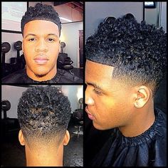 Manner Frisuren Temple Hairstyles, African Temple, Curly Fade, Temple Fade, Male Styles, Haircut Guide, Curly Haircut, Haircut For Men