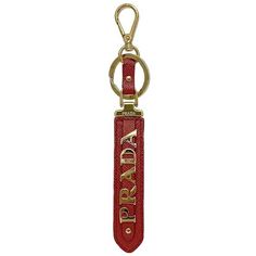 Used Prada Key Ring Red Saffiano 1pp067 Leather Gp Prada Holder Bag Charm Women's Accessory Accent Presence (Sku: Gzl13o62) === General === Brand : Prada === Design === Type : Keyring Gender : Women Color : Red Color Material : Gold Plating, Leather === Size === Size (Hxwxd) : 9.5cm X 16.5cm X 2cm / 3.74'' X 6.49'' X 0.78'' === Included Items === Accessories : Box Accessories Notice : Before Purchasing, Please Refer To The Images Of The Accessories Included With The Item. === Condition === Condi Box Accessories, Accessories Box, Woman Colour, Gold Plating, Key Ring, Key Rings, Red Color, Women's Accessories, Prada