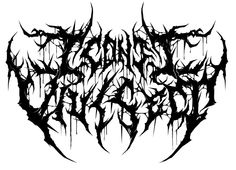 Metal Typography, Heavy Metal Art, Metal Tattoo, Creepy Tattoos, Extreme Metal, Creature Artwork