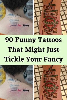 tattoos that might just tickle your fancy