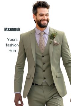 2 Piece Suit Men, Three Piece Suit Wedding, Groom Blue Suit, Green Wedding Suit, Groom Dress Men, Slim Fit Suit Men, Classy Suits