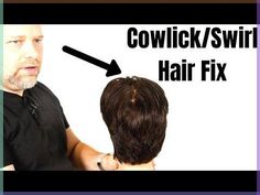 #thesalonguy #hairtutorial #hairtipsHere are some hair techniques to fix a cowlick or swirl in your hair.BUY MY BOOK HERE: http://a.co/enzCqv5https://www.you... Bangs With Cowlick, Cowlick Hairstyles, Fixing Short Hair, Hair Whorl, Natural Hair Maintenance, Rotten Wood, Hair Color Swatches, Reinventing Myself