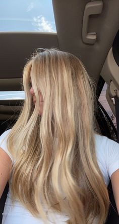 Blonde Highlights On Honey Hair, Blonde Hair Down, Golden Highlights On Blonde Hair, Natural Blonde Dyed Hair, Honey Highlights On Dirty Blonde Hair, Blonde Highlights On Golden Hair, Warm Blond Highlight, Highlight On Dirty Blonde Hair, Blond Hair Inspo Highlights