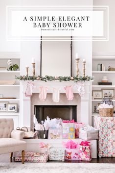 a living room filled with lots of presents