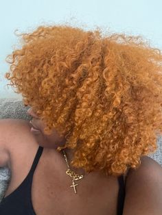 Dyed Afro, Afro Hair Inspiration, Boho Braided Hairstyles, Ginger Head, Goddess Hair, Pixie Haircut Ideas, Big Afro, Blonde Box Braids, Inspo Hair