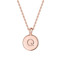 PRICES MAY VARY. Wearing an initial is a classic way to make a statement! Show off your first name, your new last name, ís name, or even alma mater! Our Alphabet Initial Pendant Necklace is 3/8" in Diameter and 18" with a 2" extender adjustable length with Lobster Clasp. Our 14K Rose Gold Plating will ensure a very long lasting brilliant finish that is nickel free, lead free and hypoallergenic. ✦ 60-DAY GUARANTEE ✦ Your happiness is our number one priority. To ensure your complete satisfaction, Letter Necklace Initials, Necklace For Women Gold, Gold Initial Necklace, Letter Pendant Necklace, Initial Necklace Gold, Initial Pendant Necklace, Alma Mater, Jewelry Images, Gold Initial