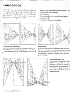 an instruction manual for how to draw a city street