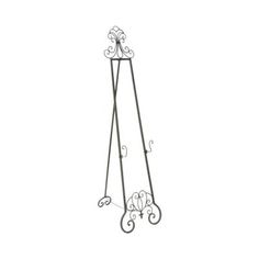 a black and white drawing of a coat rack