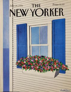 an advertisement for the new yorker window box