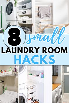 small laundry room hacks that are easy and cheap