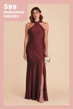 the bridesmaid dresses are $ 99