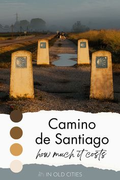 the cover of camino de santiago how much it cost