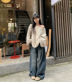 Douyin Style Outfits, China Outfit, Photographie Portrait Inspiration, Peinados Recogidos, Cold Outfits, Fall Aesthetic, Aesthetic Outfit