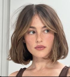 French Haircut, Haircut Ideas Trendy, Bob Haircut For Girls, Short Haircut Styles, Bob Haircut With Bangs, Short Hair With Bangs, Bob Haircut