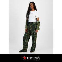 in stock Cargo Sweatpants, Junior Outfits, Green Camo, The Label, Camo, Wide Leg, Pick Up, In Store, Sweatpants