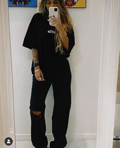 Worship Outfits, Boho Style Inspiration, All Black Fashion, Save Outfits, Looks Street Style, Streetwear Fashion Women, Basic Outfits, Looks Style