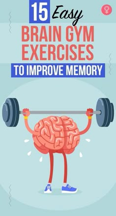 Brain Integration Therapy Exercises, Improve Brain Health, How To Improve Your Brain, Yoga For Memory And Concentration, Exercises For Brain Health, Iq Improvement Apps, Brain Strengthening Exercises, Ways To Improve Memory, Cognitive Exercises For Adults