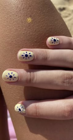 Hippie Nails, Summery Nails, Casual Nails, Pretty Gel Nails, Cute Gel Nails, Soft Nails, Girls Nails, Minimalist Nails, Dream Nails