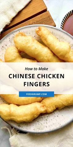 These Chinese Chicken Fingers taste exactly like the Chinese buffet! The outside is light and crispy, and the inside is filled with juicy chicken. Learn the secret to make them crisp & puffy. Chinese Chicken Fingers, Fried Chicken Balls, Wet Batter, Chicken Finger, Chicken Finger Recipes, Chicken Batter, Awesome Chicken, Chinese Buffet, Homemade Chinese Food