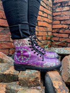 Purple Tibet Art, Ankle Flats, Reindeer Headband, Dress Jewelry, Knit Jumper, Boot Shop, Tibet, Purple Color, Hiking Boots