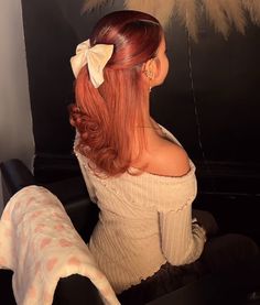 #hair #instagram #bows #bowstyles #blackgirl #blackhairstyles #hairstyleinspiration Bow In Hairstyle, Hair With Bow Black Women, Ponytail Hairstyles Elegant Classy, Straight Hair With Bow Hairstyles, Birthday Hairstyles With Bow, Half Up Half Down Hair Long Curls, Hoco Hairstyles With Bow, Hair Bows Style, Back To School Hairstyles With Bow