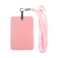 ID Card and Credit Cards Holder with Lanyard for Everyone Keep your ID Cards and Credit Cards Secure with Soft Shoelace Style Lanyard Light Pink Color 1 ID Card Window and 2 Cards Slots Material: PU Leather Size: Approximately 2.75" (7 cm) W x 4.25" (10.5 cm) H ; Lanyard Drop: 18" (50 cm) Imported *Please bear in mind that photo may slightly different from actual item in terms of color due to the lighting during photo shooting or the monitor's display. Pink Card Holder, Lanyard Pink, Medical Assistant Student, Cards Holder, Pink Cards, Light Pink Color, Everything Pink, Credit Card Holder, Credit Cards