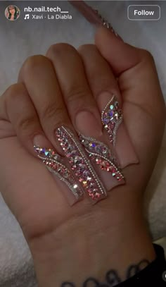 Cute Acrylic Nail Designs, Glow Nails, Short Square Acrylic Nails, Long Acrylic Nails Coffin, Acrylic Nails Coffin Pink, Unique Acrylic Nails, Long Square Acrylic Nails, Coffin Nails Long