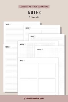 the printable planner is shown with notes on it and text that reads,'letter add