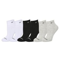 The comfort found in these Women's Calvin Klein 6 Pack Quarter Socks will come in handy for long days and nights. The comfort found in these Women's Calvin Klein 6 Pack Quarter Socks will come in handy for long days and nights. DETAILS Includes: 6 pairs of socks Added cushion Brand on toe and ankleFIT & SIZING One size fits most Quarter silhouetteFABRIC & CARE Cotton blend Machine wash Imported Size: 9-11. Color: Oxford. Gender: female. Age Group: adult. Calvin Klein Socks, Accessories Guide, Quarter Socks, 6 Packs, Socks And Hosiery, Womens Calvin Klein, 6 Pack, Hosiery, Wedge Boot