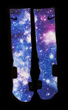 Galaxy Nike elite socks...looks like Scott's pair, need me one to match! Nike Basketball Socks, Basketball Shorts Girls, Basketball Floor, Moon Man, Adidas Shoes Outlet, Nike Boots