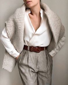 Winteroutfits Chic, Minimalist Moda, 가을 패션, Work Wardrobe, Inspiration Mode, Work Attire, Looks Style, Mode Inspiration, Office Fashion