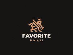 the logo for favorite mmmxxii is shown in gold and black with an image of a horse