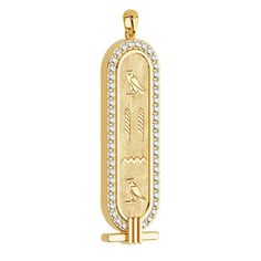 Carve your name into history with our Personalized Cartouche Egyptian Hieroglyph Name Pavé Frame Necklace. This bespoke treasure, available in solid gold or sterling silver, is encrusted with pavé stones and personalized with your name in ancient hieroglyphs, connecting you to the mystique of the pharaohs. Ancient Hieroglyphs, Egyptian Hieroglyph, Frame Necklace, Greek Icons, Arabic Jewelry, Everyday Bracelet, Egyptian Hieroglyphics, Turquoise Bead Necklaces, Greek Jewelry