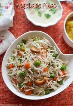 a white bowl filled with rice and vegetables