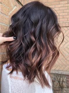 Full Highlight, Baylage Hair, Brunette Ombre, Brunette Hair