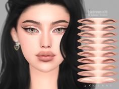 The Sims Resource - Eyebrows n70 Sims 4 Eyebrows Cc Alpha, Sims4 Cc Makeup Eyebrows, Sims4 Brows, Sims Resource Makeup, Eyebrow Sims 4 Cc, Sims Resource Eyebrows, Sims 4 Cc Makeup Eyebrows