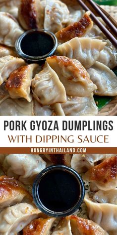 Best Pork Dumplings Recipe, Pork Dumplings Sauce, Easy Pork Dumplings Recipe, Asian Dumplings Sauce, Pork Dumpling Recipe, Wonton Filling Recipe Pork, Homemade Dumpling Wrappers, Pork Dumplings Recipe Chinese, Gyoza Filling Recipes