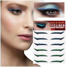 Click the link to discover more exciting content! Reusable Eyeliner Stickers Reusable Eyeliner Sticke You Can Get 6 Prias /12 PCS Product description: The Eyeliner stickers are a Geniu invention that gives you a killer cat eye in no time! It only takes a few seconds for the most look you can get. Replace false eyelash glue and liquid eyeliner strips, solve the trouble of drawing eyeliner and the trouble of removing makeup! For those of you who love make-up, you dont need to draw eyeliner after u Drawing Eyeliner, Draw Eyeliner, Draw Eye, White Eyeliner Pencil, Eyeliner Stickers, Eyeliner Stamp, Smudge Proof Eyeliner, Green Eyeliner, Waterproof Eyeliner Pencil